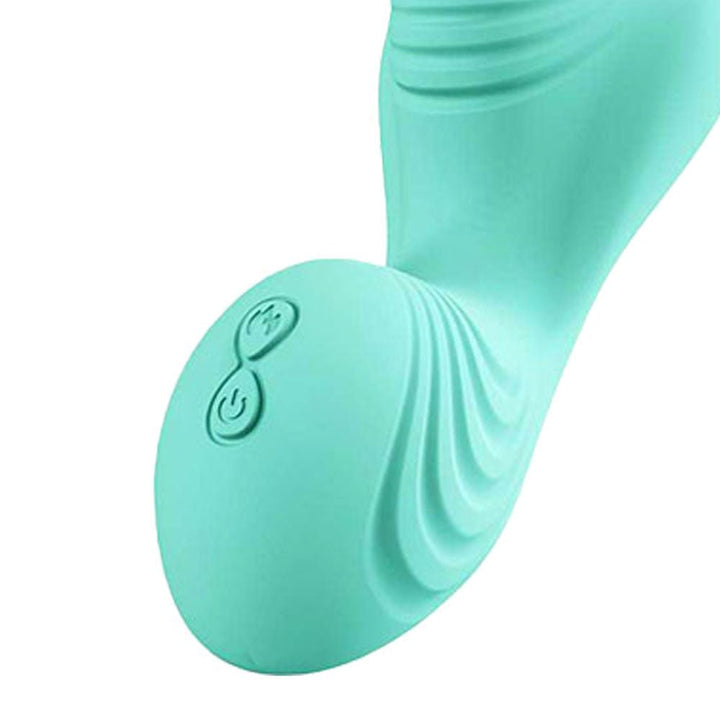 Adam & Eve The Wave Rider -  Triple Grinder Pad with Remote - Teal