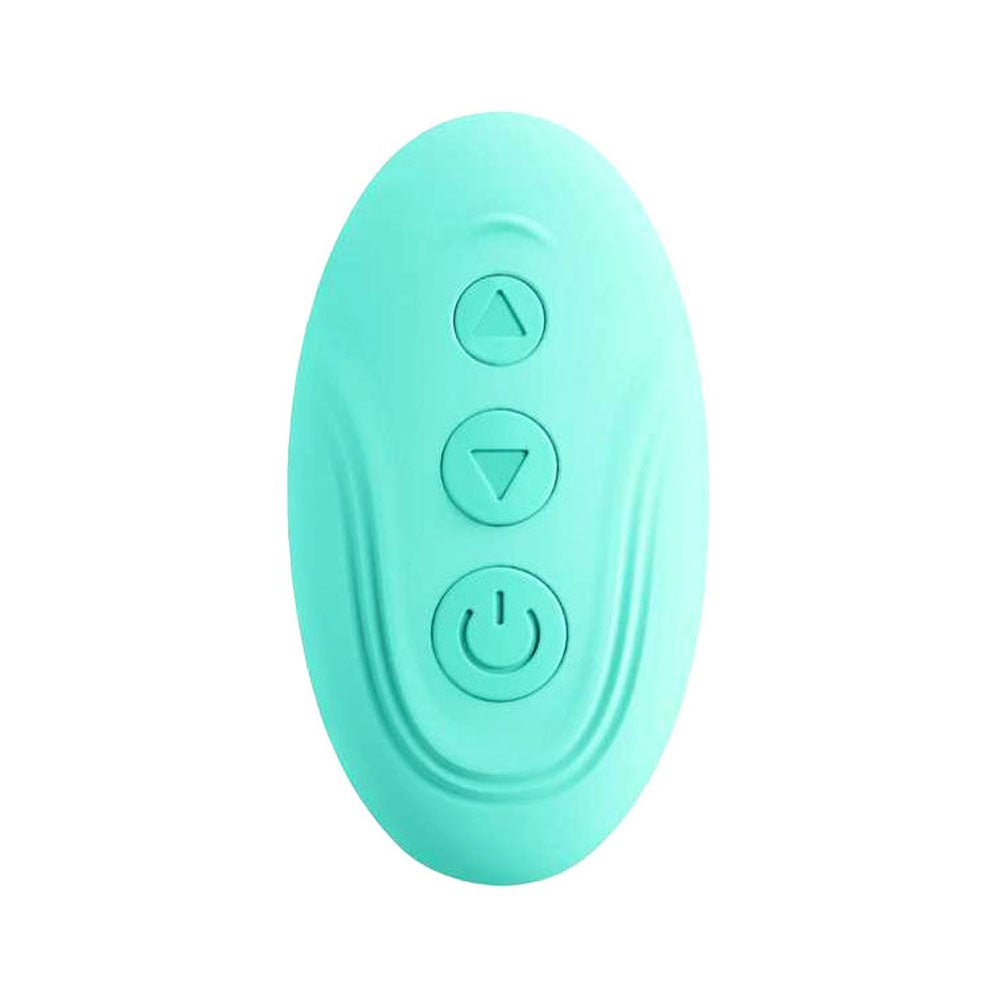 Adam & Eve The Wave Rider -  Triple Grinder Pad with Remote - Teal
