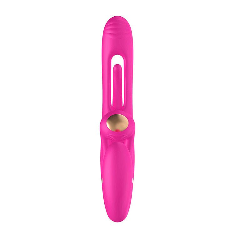 Adam & Eve Orgaz-Ohh-Matic - Strapless Strap-On with Remote - Pink