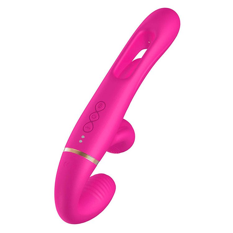 Adam & Eve Orgaz-Ohh-Matic - Strapless Strap-On with Remote - Pink