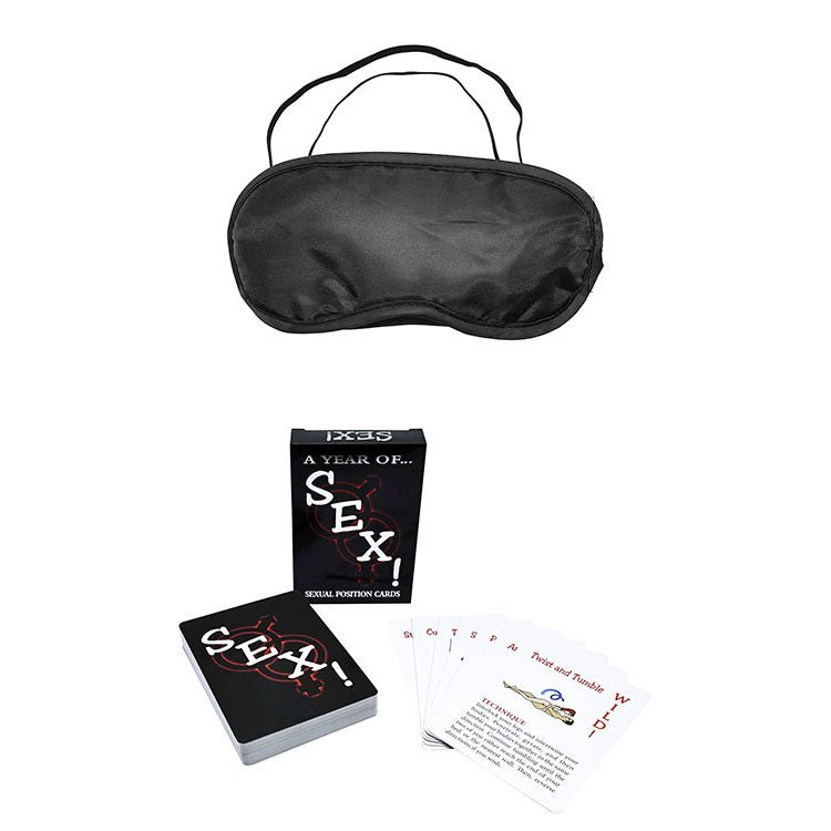Adam & Eve Midnight Moods Collection Bondage Kit - 10 Piece