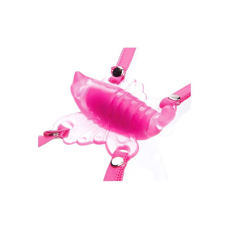 Adam & Eve The Original Venus Butterfly Panty Vibe - Pink