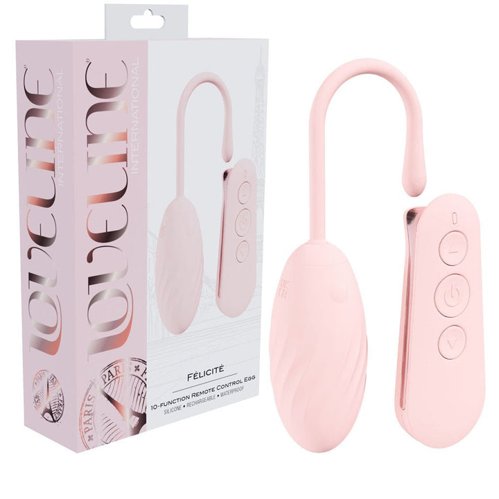 Loveline Felicite - Vibrating Egg with Wireless Remote - Pink