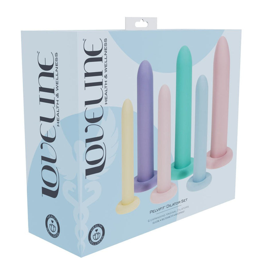Loveline PelviFit Expanding Vaginal Dilator - Multicoloured - Set of 6 Sizes