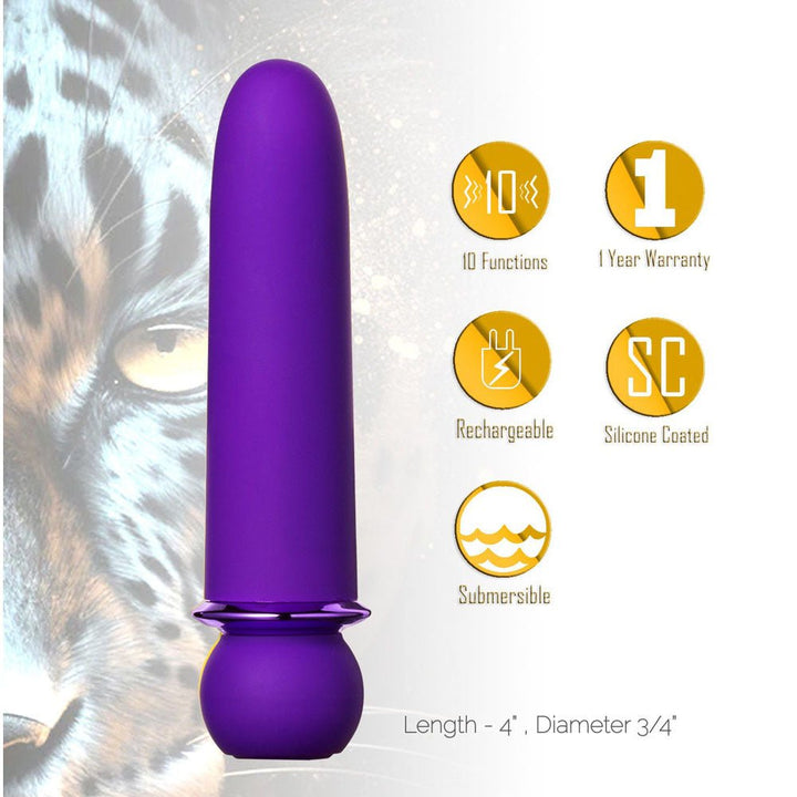 Maia Jaguar Bullet Vibrator - Purple