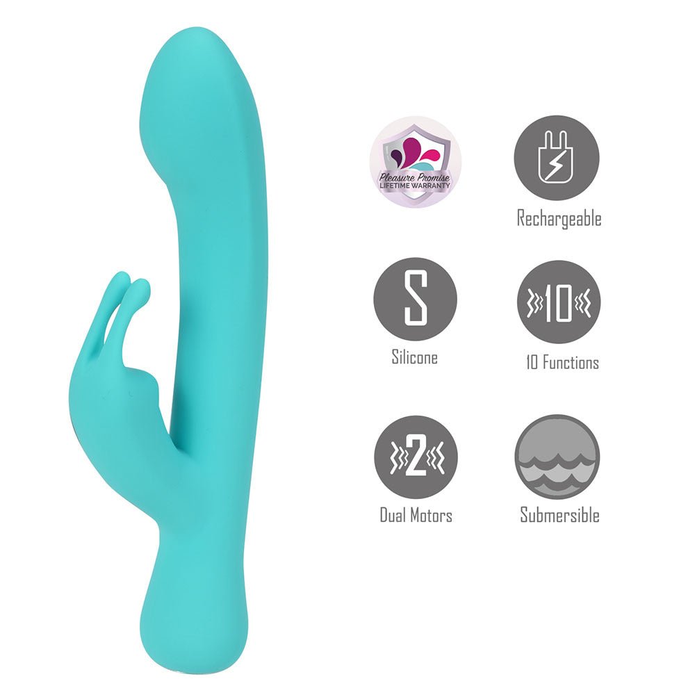 Maia Zara Rabbit Vibrator - Teal