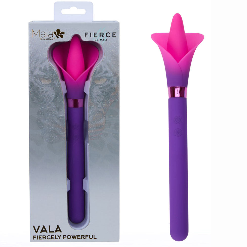 Maia Vala Flower Vibrator - Purple
