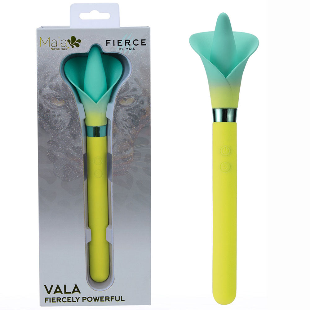 Maia Vala Flower Vibrator - Yellow