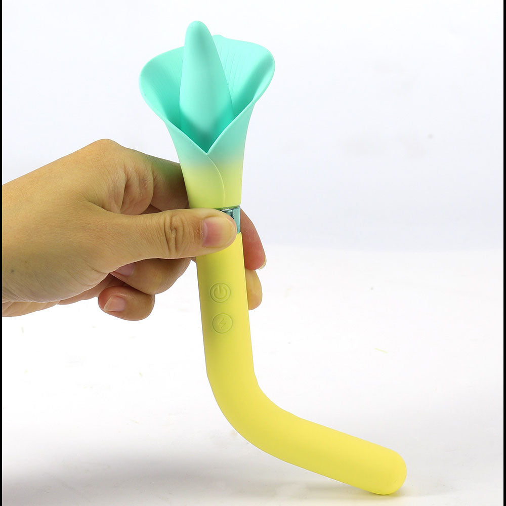 Maia Vala Flower Vibrator - Yellow