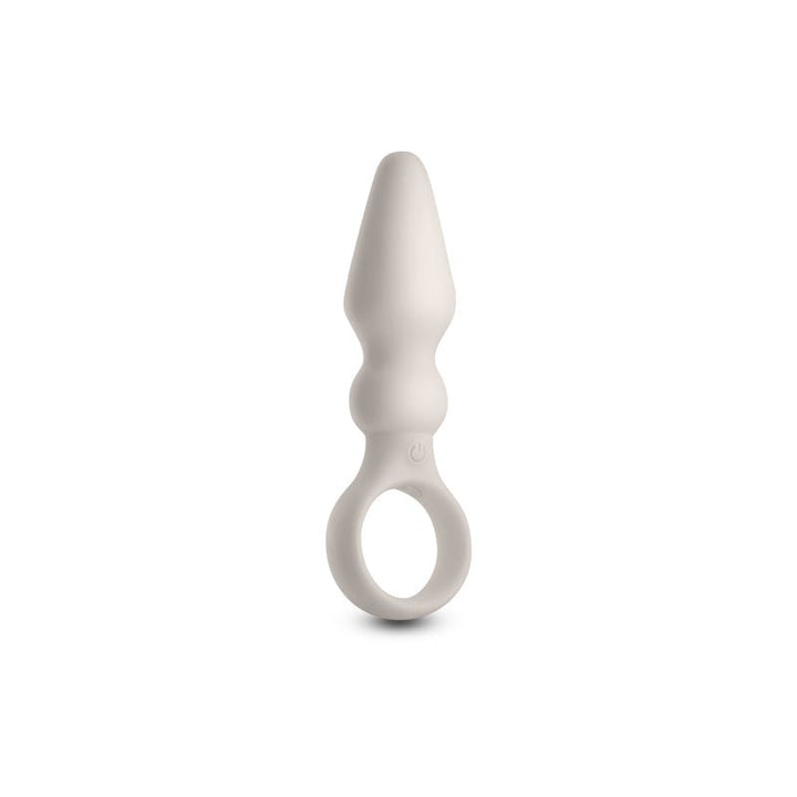 Lust-n-Dreams - Bossa Fog White Vibrating Butt Plug