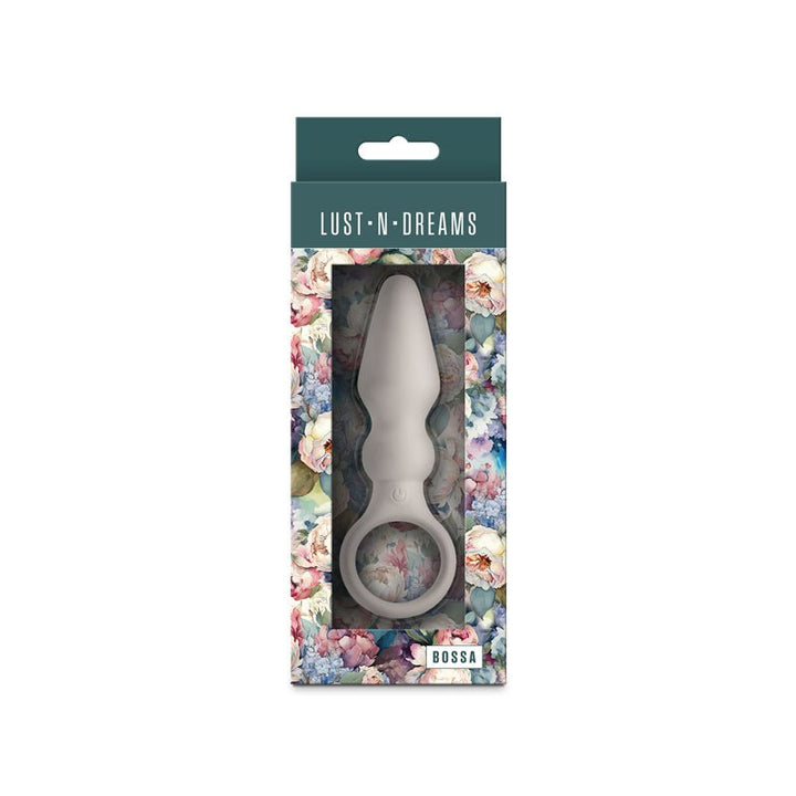 Lust-n-Dreams - Bossa Fog White Vibrating Butt Plug
