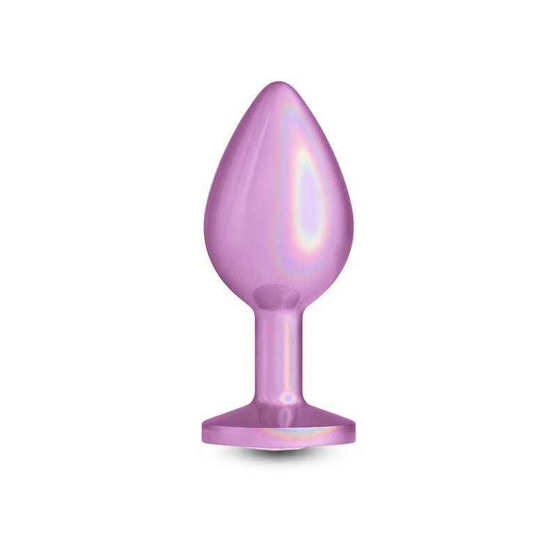 Rear Assets Medium Butt Plug - Iridescent Pink
