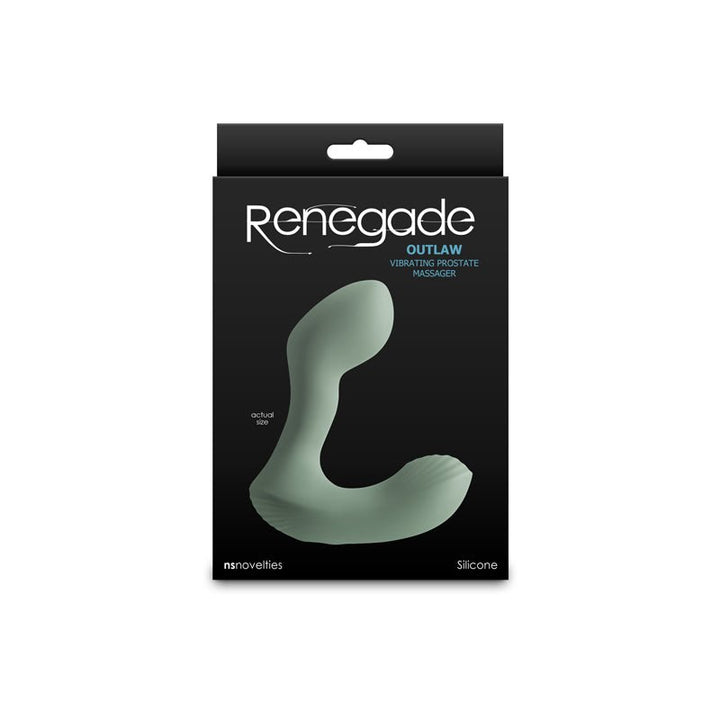 Renegade Outlaw - Vibrating Prostate Massager - Sage