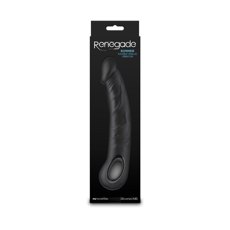 Renegade Rimmer Dong Vibrator - Black