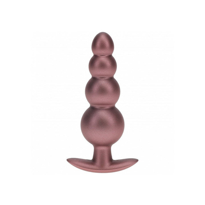 Ouch! Beaded Anal Plug - Rose Gold