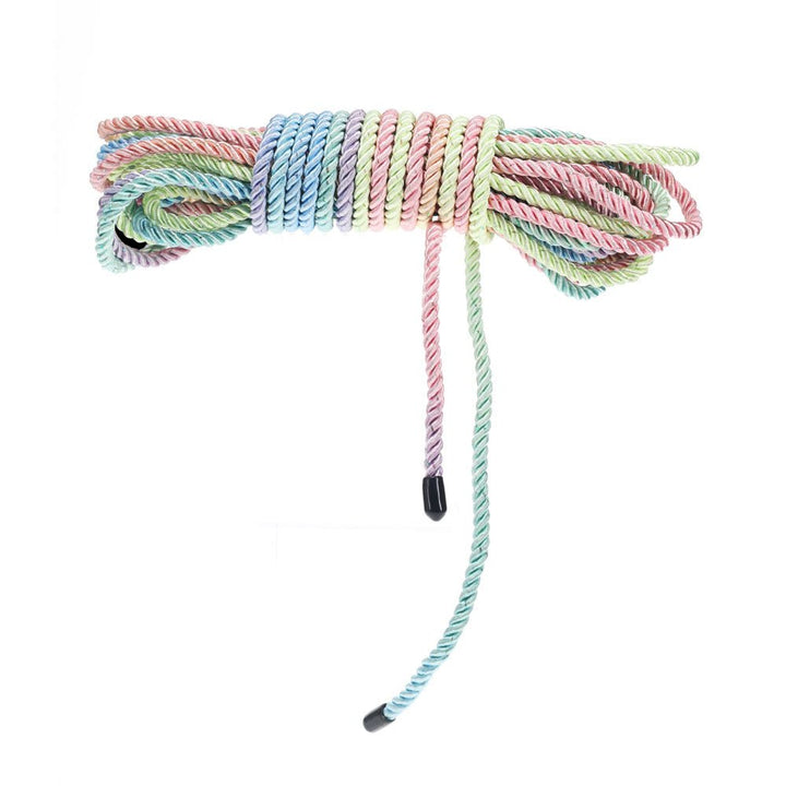 Ouch! Multicolored 1 Bondage Rope - 10 Mtrs