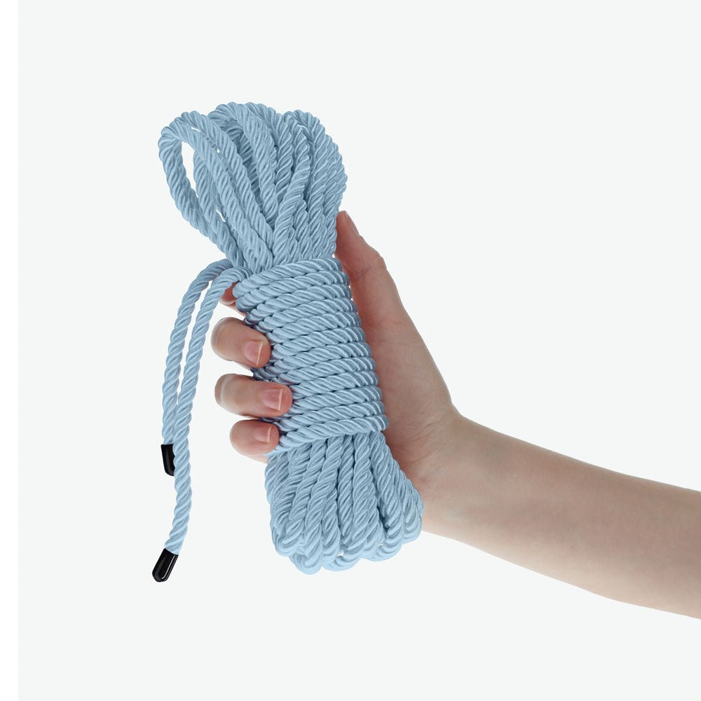 Ouch! Powder Blue Bondage Rope - 10 Mtrs