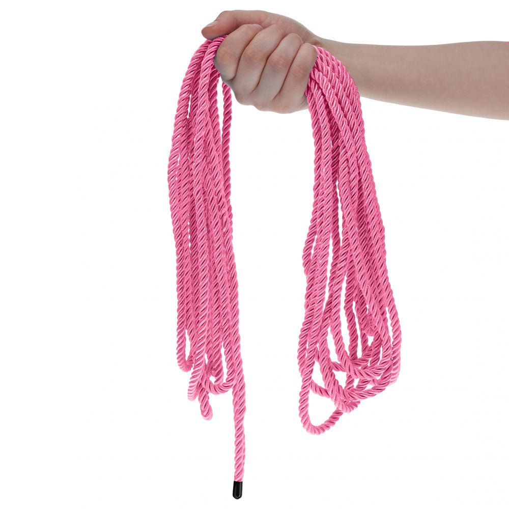 Ouch! Pink Bondage Rope - 10 Mtrs