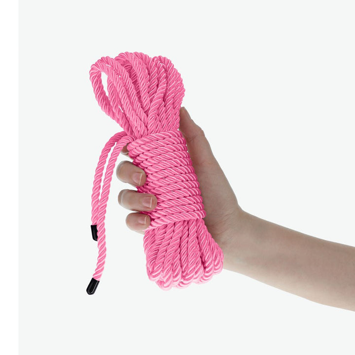 Ouch! Pink Bondage Rope - 10 Mtrs