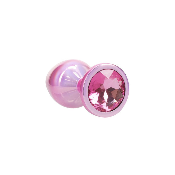 Ouch! Paris Collection - Metal Anal Plug Set - Metallic Pink