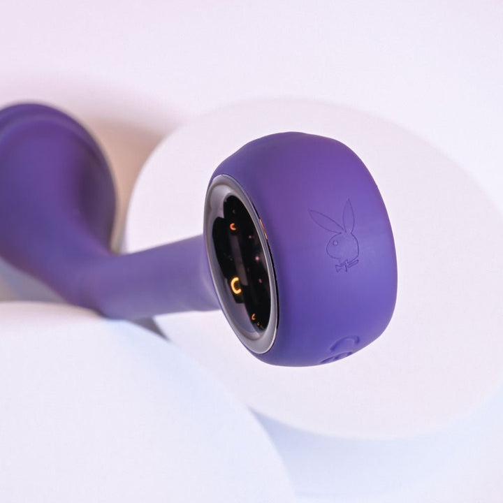 Playboy Pleasure Spot On Poseable G-Spot Vibrator - Purple