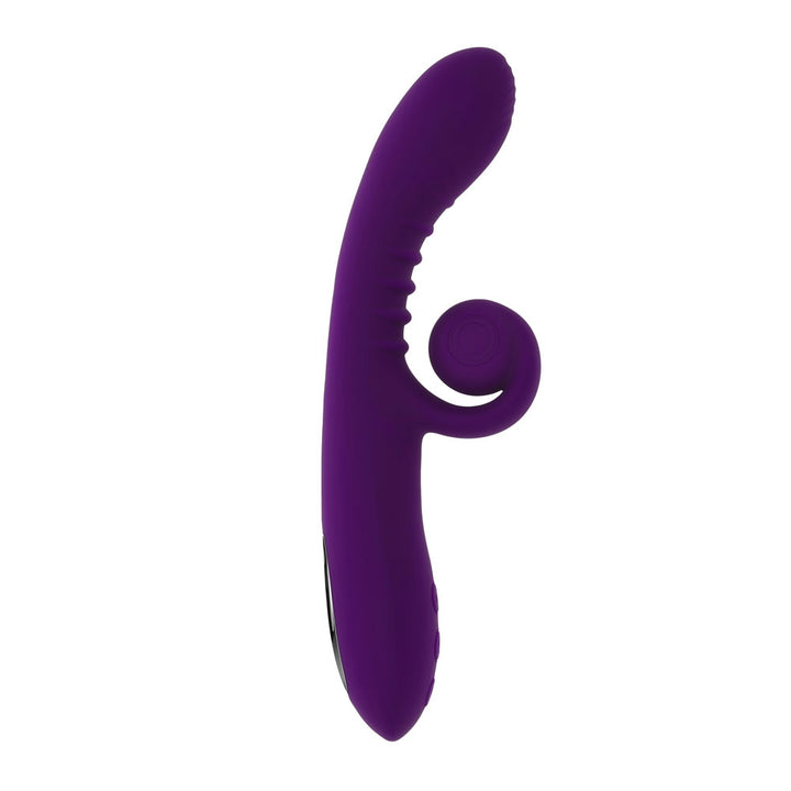 Playboy Curlicue - Rabbit Vibrator - Purple