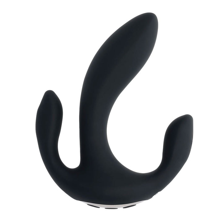 Playboy Pleasure Triple Treat - Triple Probe Vibrator - Black