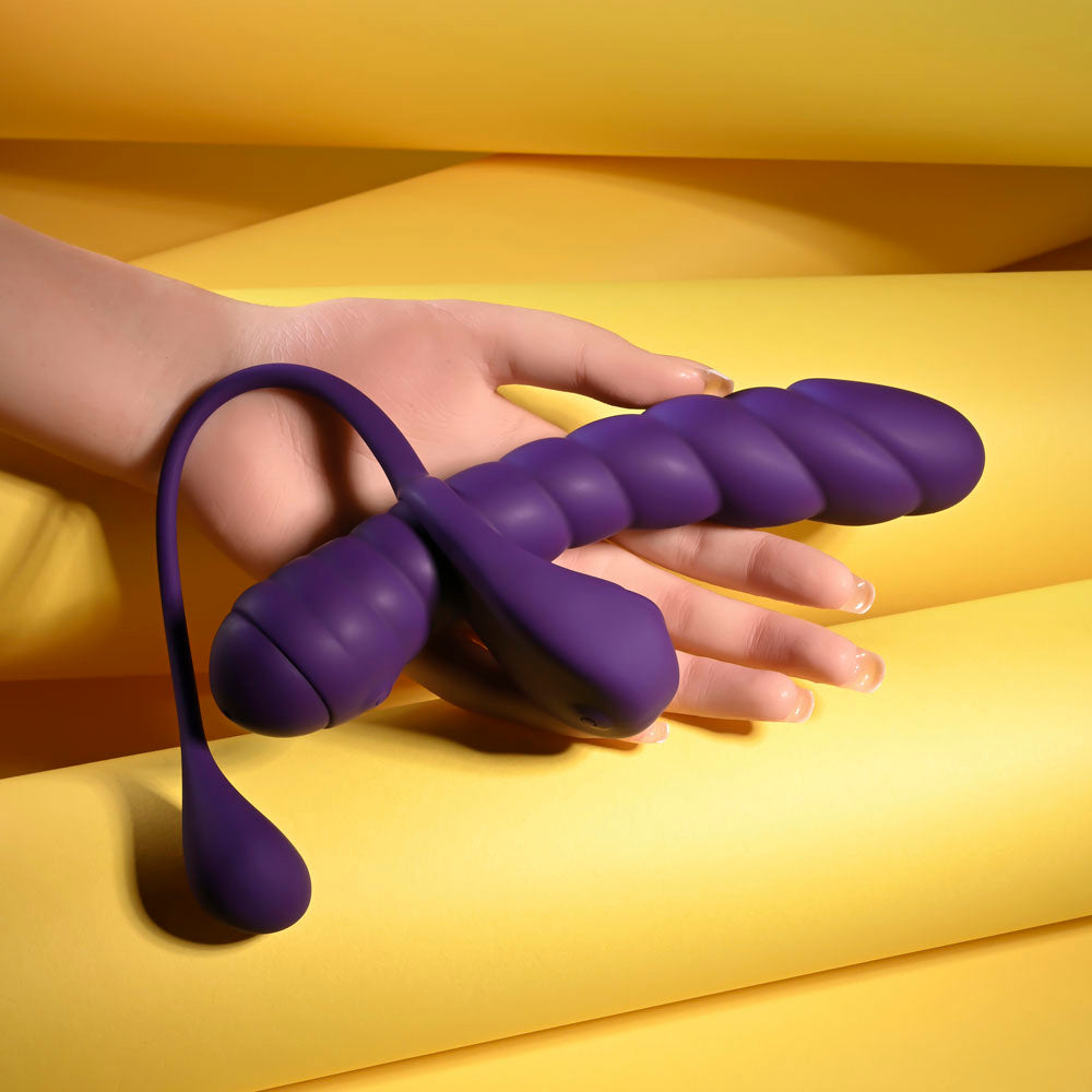 Playboy Pleasure Twisted Playground Vibrator and Cock Ring Kit