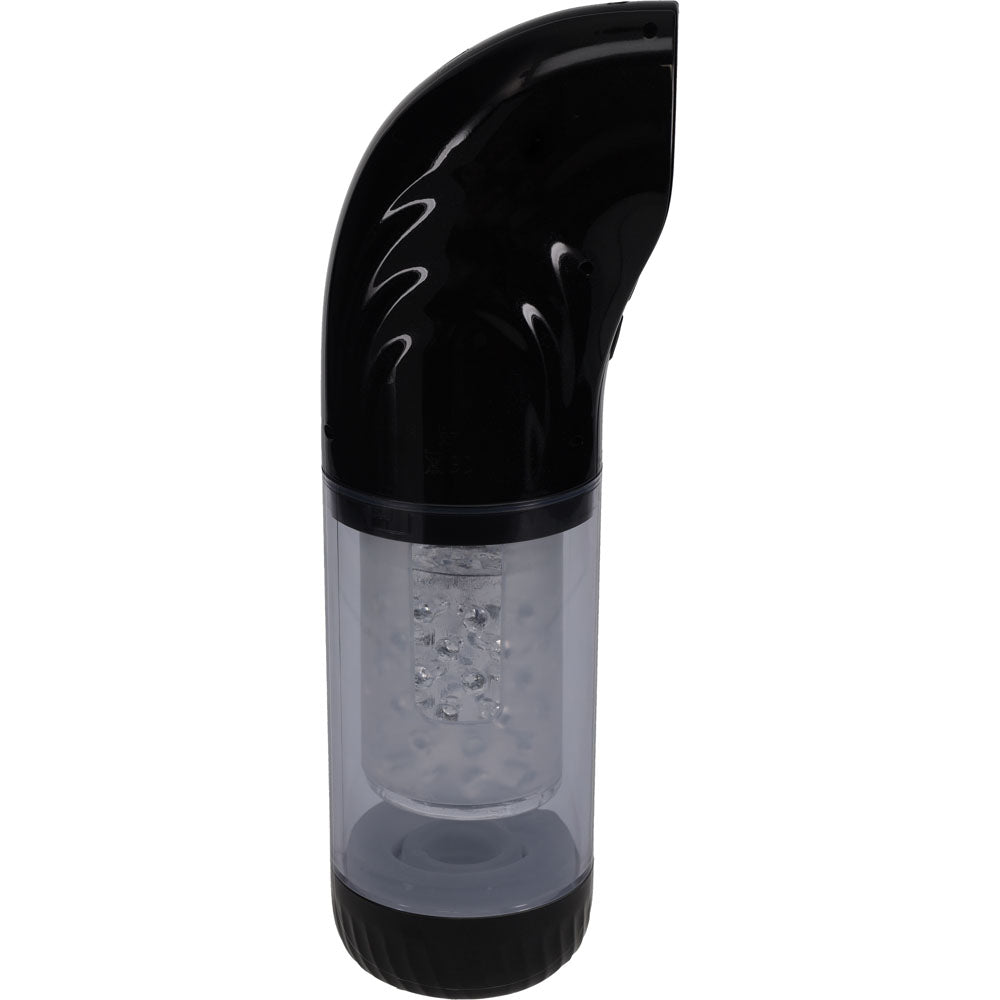 Pumped Strokemate - Sucking Rotating Thrusting Auto Masturbator - Black