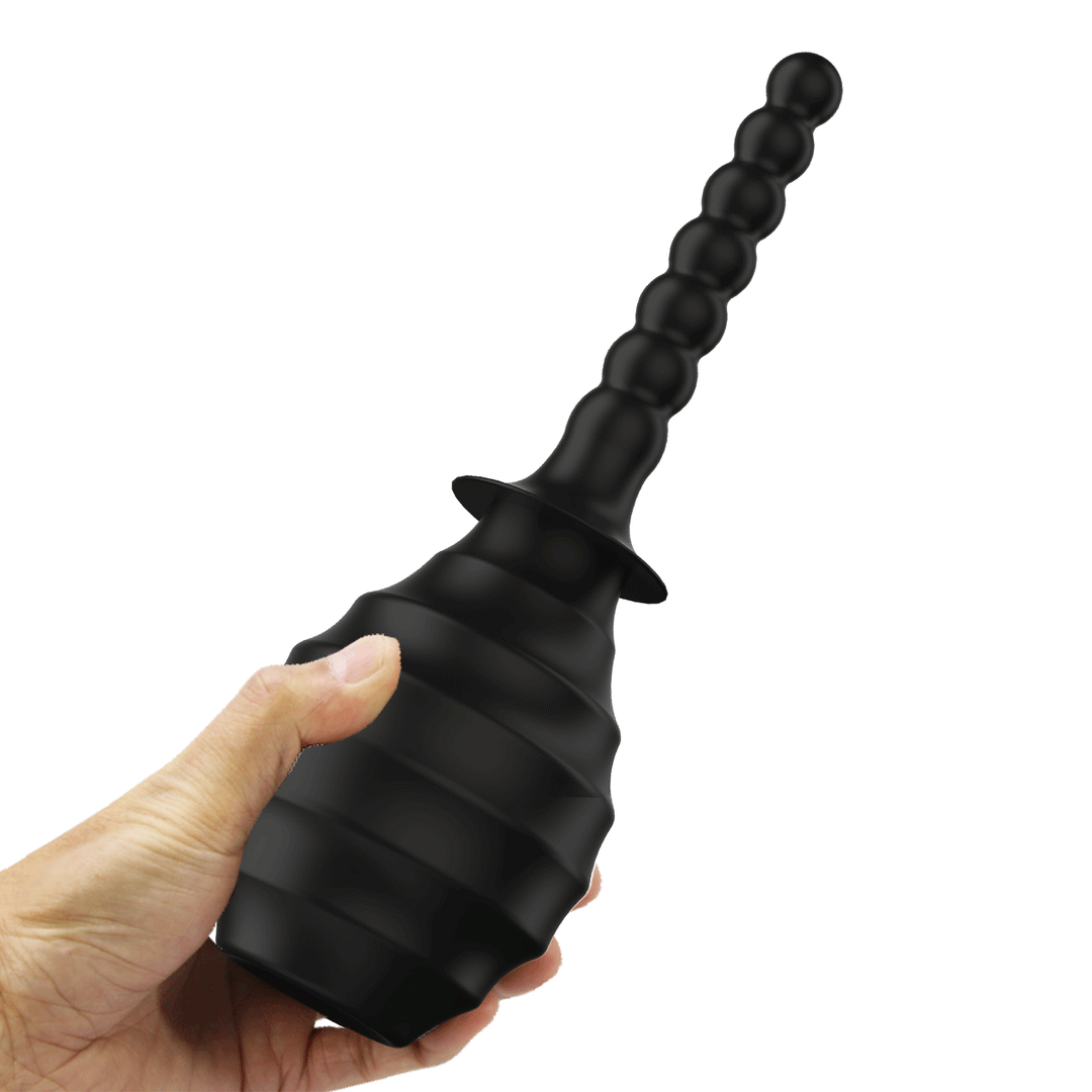 Mr Play Anal Douche M7 - Black  - 330ml Capacity