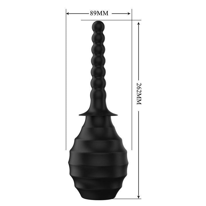 Mr Play Anal Douche M7 - Black  - 330ml Capacity