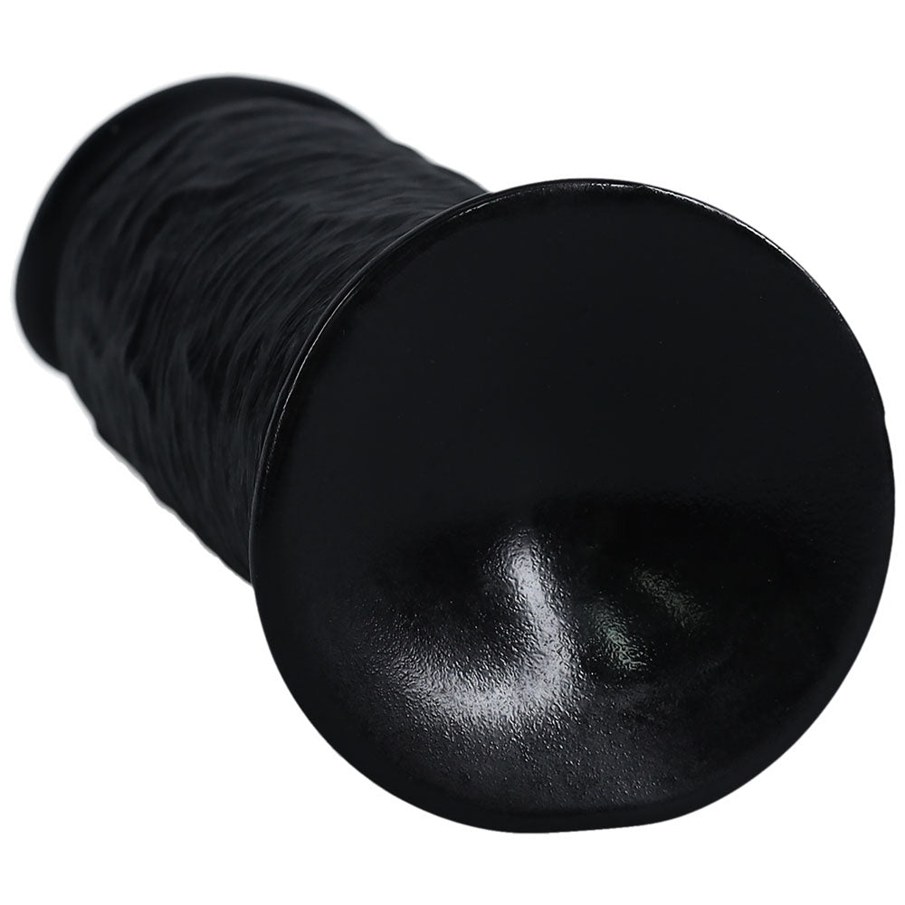 RealRock 8 Inch Extra Thick Dildo - Black