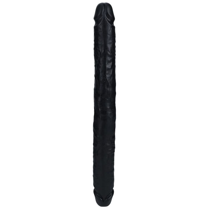 RealRock 14 Inch Slim Double Dildo - Black