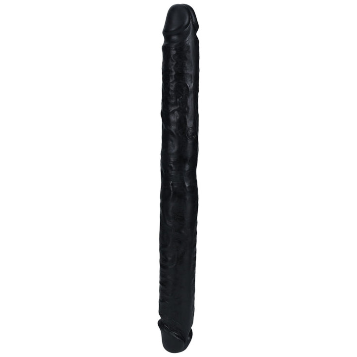 RealRock 14 Inch Slim Double Dildo - Black