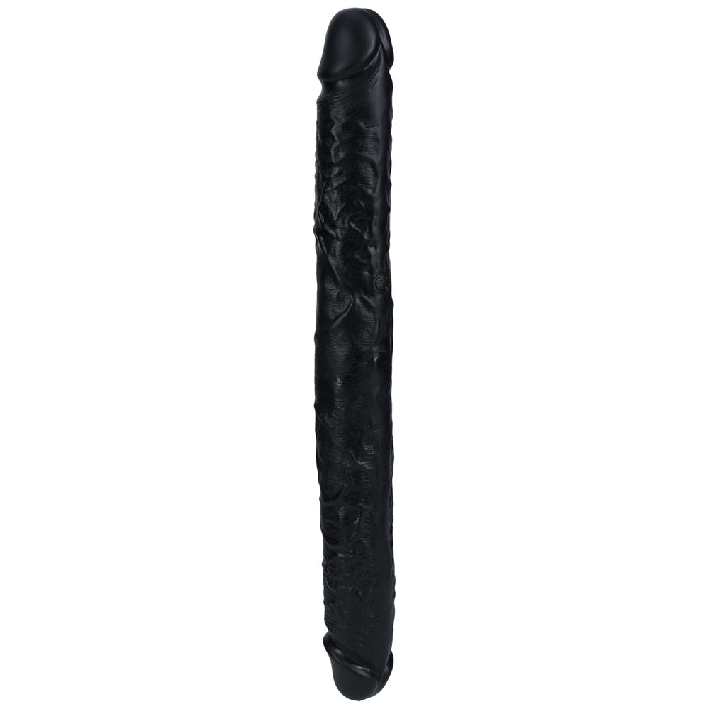 RealRock 14 Inch Thick Double Dildo - Black