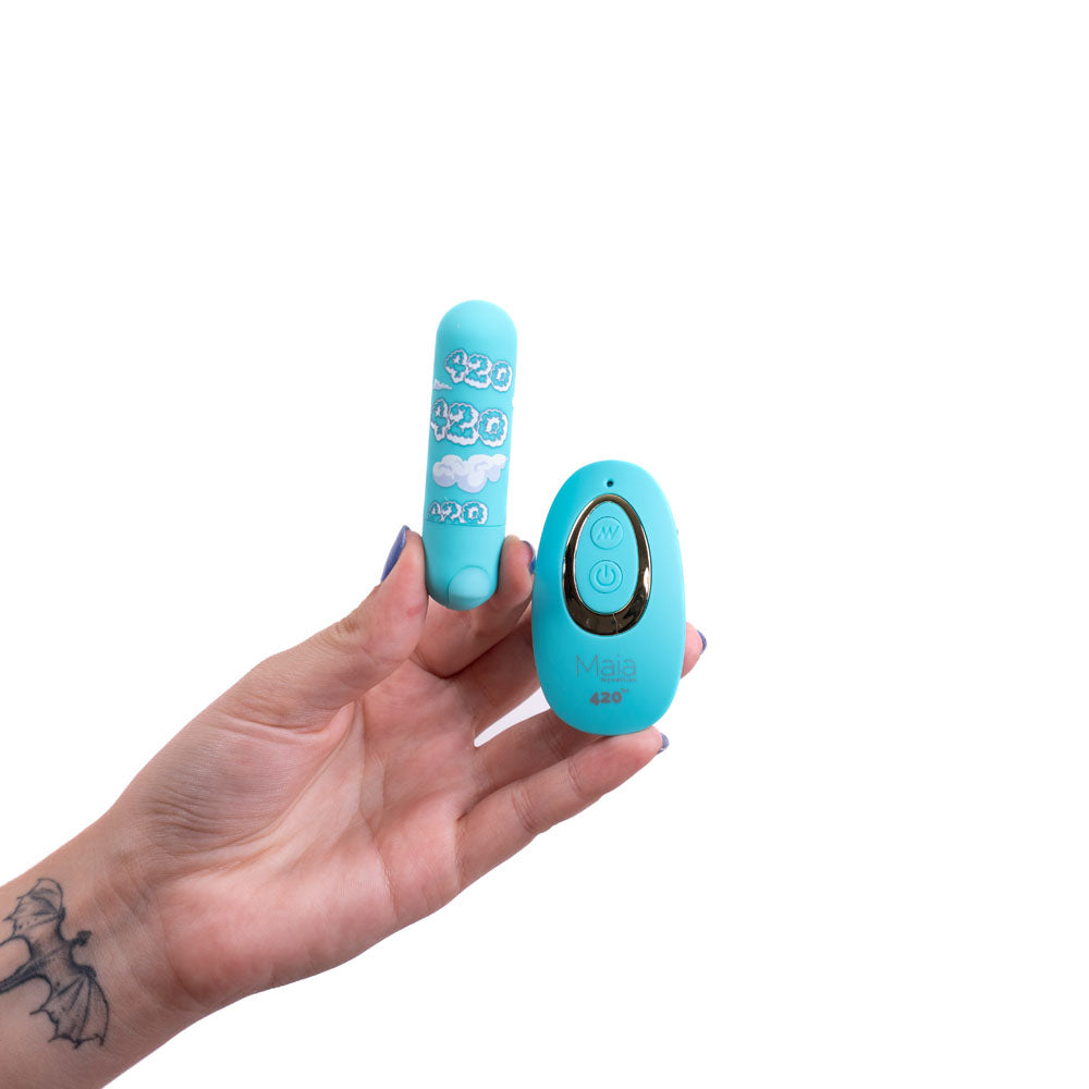 Maia Jessie 420 Bullet Bullet with Wireless Remote - Sky Blue