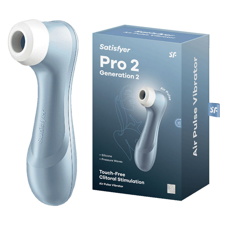 Satisfyer Pro 2 - Touch-Free Clitoral Stimulator - Blue