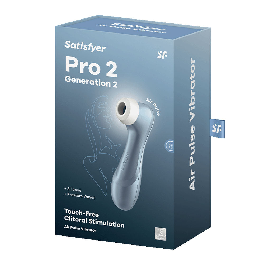 Satisfyer Pro 2 - Touch-Free Clitoral Stimulator - Blue