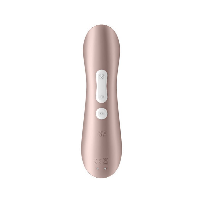 Satisfyer Pro 2+ Touch Free - Clitoral Stimulator With Vibration - Rose Gold