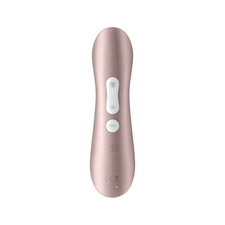 Satisfyer Pro 2+ Touch Free - Clitoral Stimulator With Vibration - Rose Gold