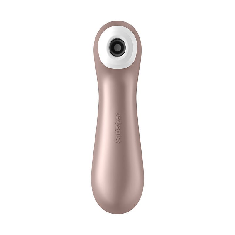 Satisfyer Pro 2+ Touch Free - Clitoral Stimulator With Vibration - Rose Gold