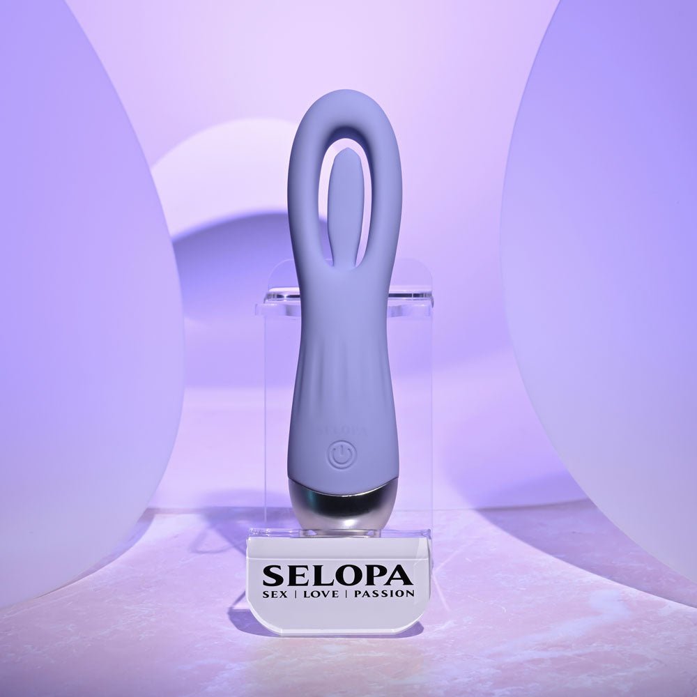 Selopa In A Flap Flicking Stimulator - Purple