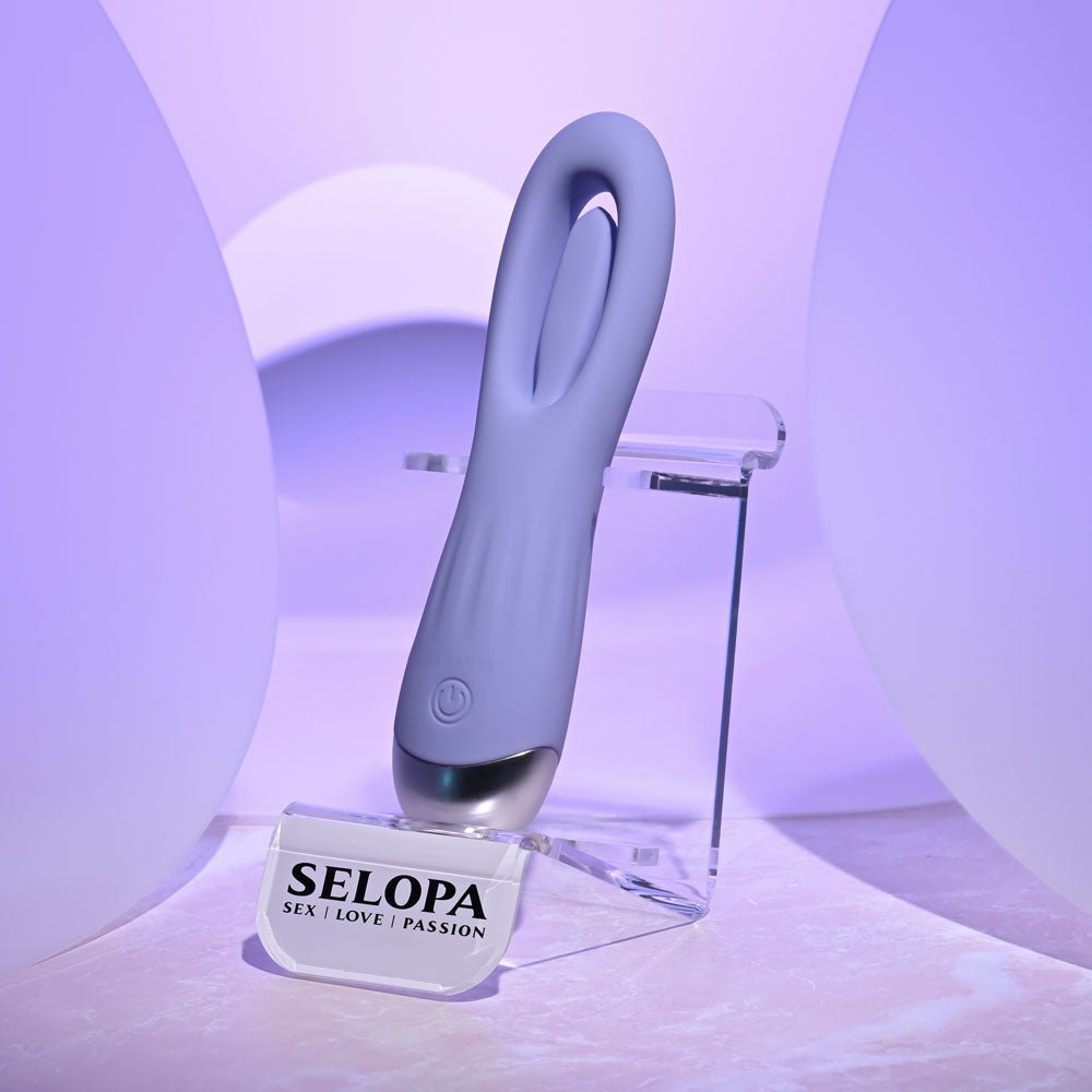Selopa In A Flap Flicking Stimulator - Purple