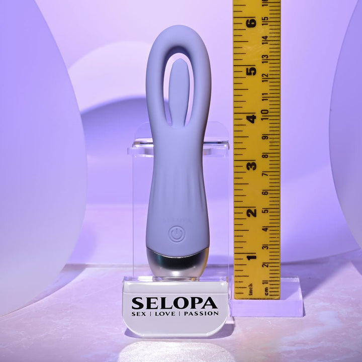 Selopa In A Flap Flicking Stimulator - Purple