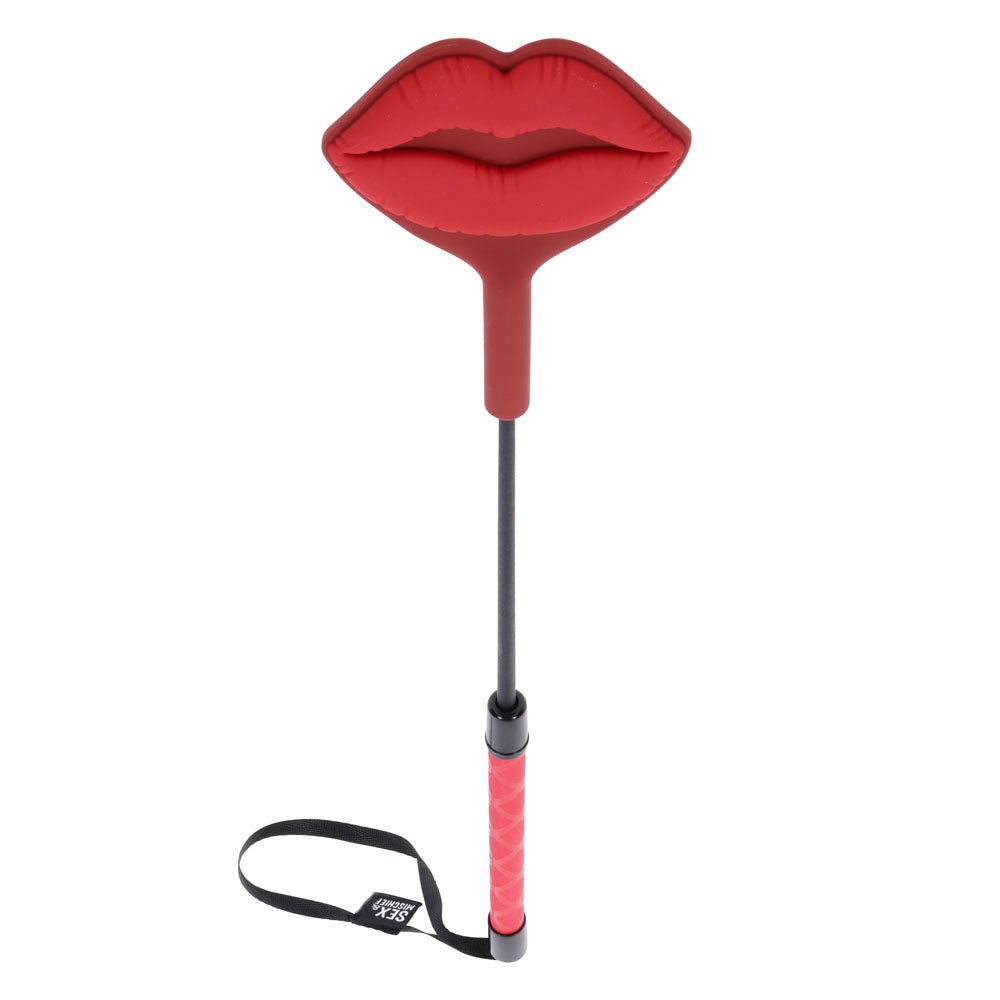 Sex & Mischief Exs & Ohs Kiss Crop - Red