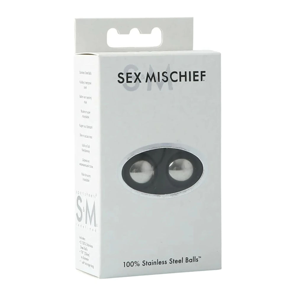 Sex & Mischief 100% Stainless Steel Ben Wa Balls
