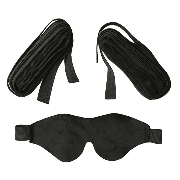 Sex & Mischief Our First Bondage Kit - Black