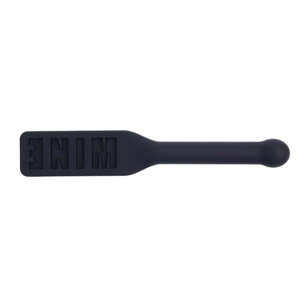 Edge Mine Silicone Spanking Paddle - Black