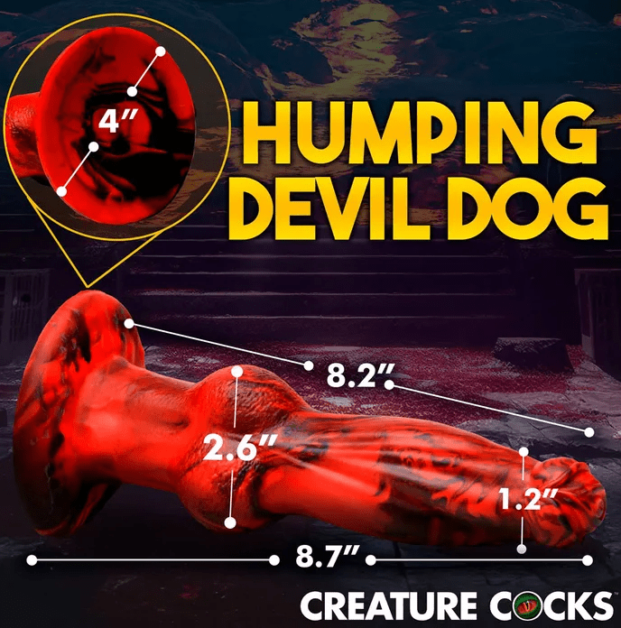 Creature Cocks Hell Wolf - Thrusting Fantasy Dildo