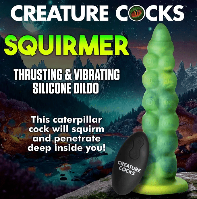 Creature Cocks Squirmer Thrusting Fantasy Dildo